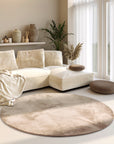 Villeroy & Boch Leon Rund Mjuk Matta, Beige