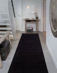 TICA Copenhagen Unicolor Gångmatta 100x300cm, Svart