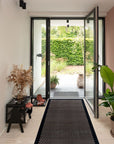 TICA Copenhagen Dot Gångmatta 100x300cm, Svart/Beige