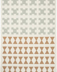 Brita Paris Matta, 170x250cm, Grön/Beige