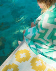 Brita Flower Matta, 170x250cm, Sun