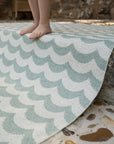Brita Ocean Matta, 70x300cm, Havsgrön