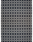 Brita Ingrid Matta, 200x300cm, Svart/Vit