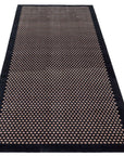TICA Copenhagen Dot Gångmatta 100x300cm, Svart/Beige