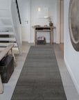 TICA Copenhagen Unicolor Gångmatta 100x300cm, Ljusgrå