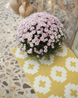 Brita Flower Matta, 70x100, Sun
