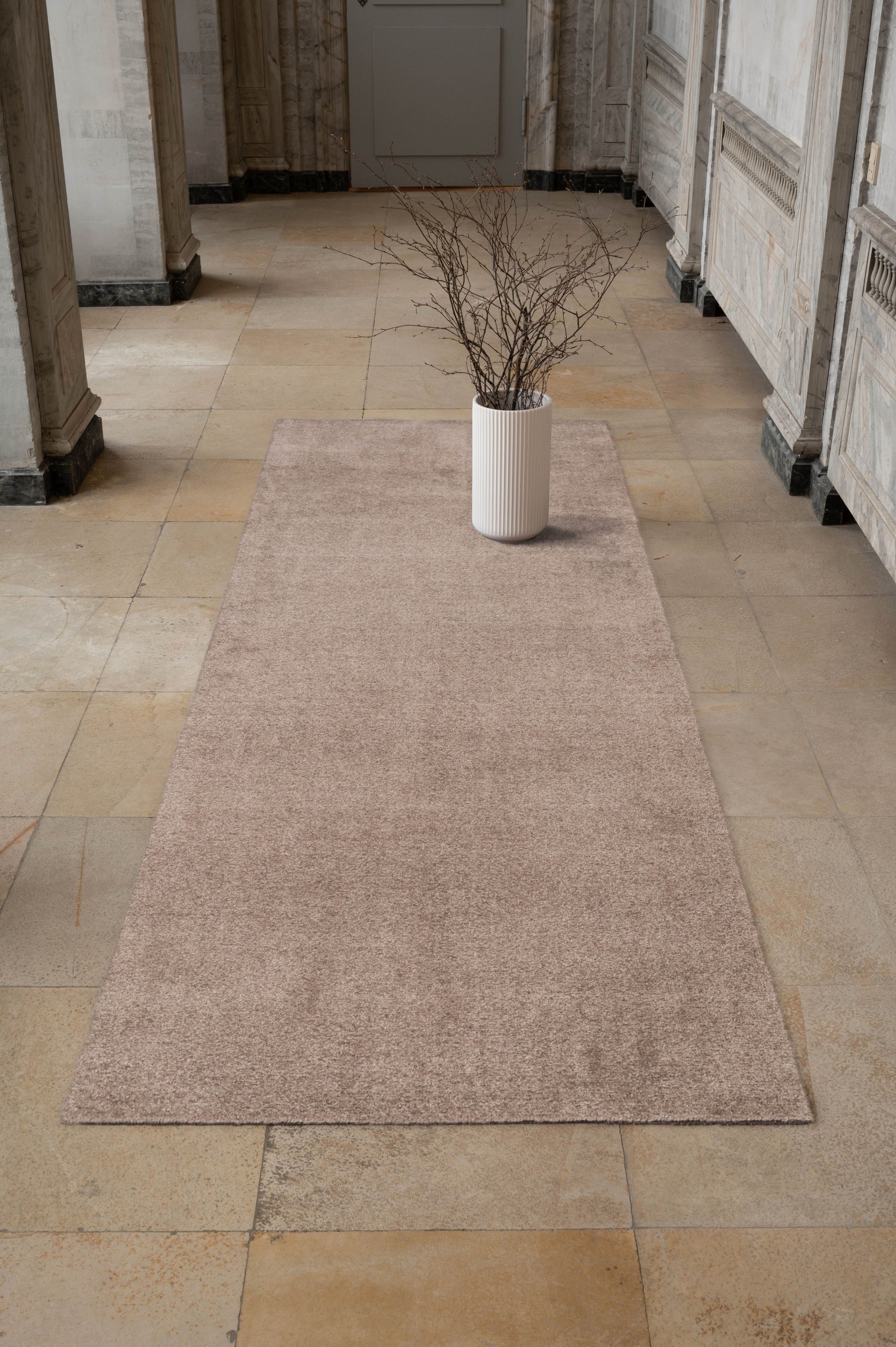 TICA Copenhagen Unicolor Gångmatta 100x300cm, Sand/Beige