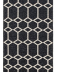 Brita Ingrid Matta, 70x300cm, Svart/Vit