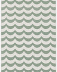 Brita Ocean Matta, 70x300cm, Havsgrön
