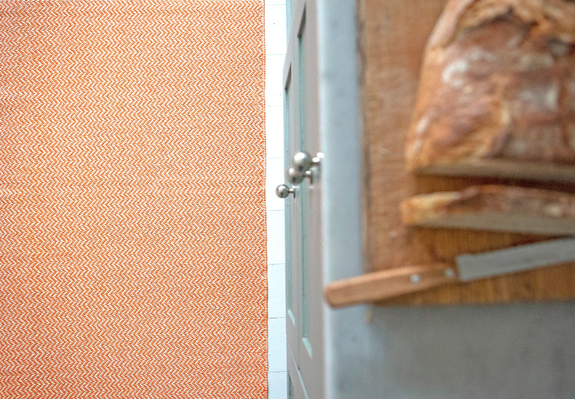 Brita Strand Matta, 70x130cm, Orange