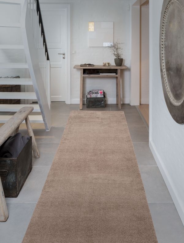 TICA Copenhagen Unicolor Gångmatta 100x300cm, Sand/Beige