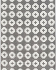 Brita Flower Matta, 170x250cm, Stone