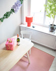 Brita Strand Matta, 70x130cm, Rosa